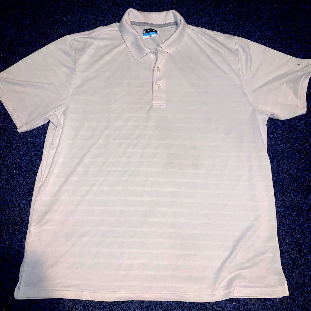 PGA Tour White Polo XL
